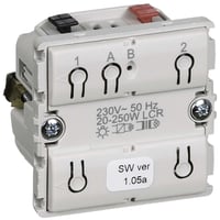 IHC Wireless, FUGA lysdæmper 250W UNI, 1 modul, uden afdækning/tangent Lauritz Knudsen