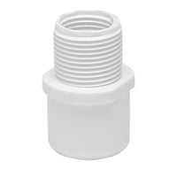 Faluplast studs for overlbstragt, 3/4″, 32 mm, hvid