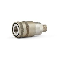 Nito KS heavy-duty lynkobling nippel, messing forniklet, anvendes til trykluft