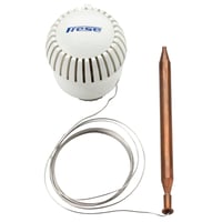 Frese Optima Compact termostat, med fjernfler til vand og luft, M30 x 1,5 tilslutning, 2,5 mm slaglngde