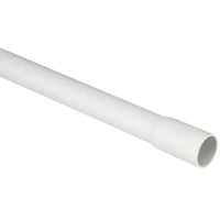 Ecicta plastrør 25 mm Installations rør, HF, Stive med muffe, 320N, 3 m