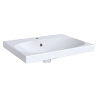 Geberit ACANTO håndvask 600x170x482mm til møbel/bolt hvid