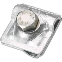 Billede af Parallel-/krydsklemme 249.ST for 8-10 mm galvaniseret stl m/rustrfri bolt hos WATTOO.DK