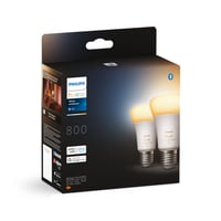 Philips Hue E27 LED-pre, White ambiance, 800lm, Zigbee + Bluetooth - 2 pak (restsalg)