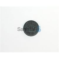 Pakning, 14 mm, u/hul, sort