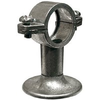 Zinkrrbrer Rrbrer M. Vgflange Til  " Ca. 22 Mm Gevindrr Eller 18 Mm Rr Vha. Plastindlg