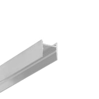 2 meter aluprofil COZY12 C/U1, ubehandlet aluminium, pbygning, LED skinne