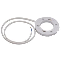 Sokkel til GX53 LED prer, 12mm hj, 230V, diameter 76mm