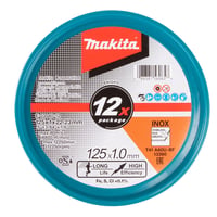 Makita Pjovimo diskas 125 X 1 MM RST/ Metalui 12Vnt E-03040-12