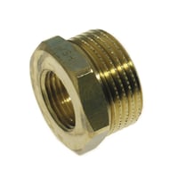 Nippelmuffe, 1/4-1/8'' messing