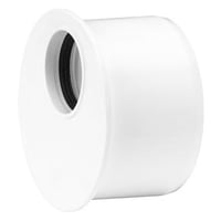Wavin Wafix reduktion, kort, Ø110x50 mm, plast, hvid