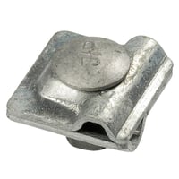 Krydsklemme Ø4-6 mm Galvaniseret