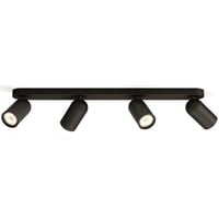 myLiving Pongee spot, sort, 4xNW 240V