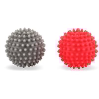 Billede af Trrebolde til trretumbler 2 stk, rd og hvid