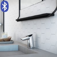 Oras Optima - Ber?ringsfrit h?ndvaskarmatur, krom, Bluetooth