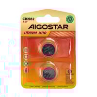 Knapcellebatteri CR2032, 3V - Aigostar