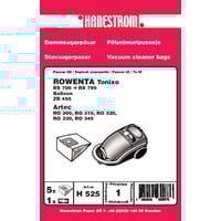 Haneström Støvsugerposer, papir, 5stk. DU12089 Modsvarer: N/A