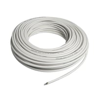 vrige Downlight kabel, varmebestandigt 90, hvid, 3G1,5 - 50 meter