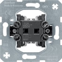 Enkelt fjedertryk indsats