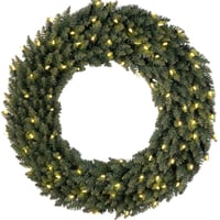 Calgary gran krans, 90 cm, 80 LED, grn - Star Trading