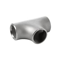 T-stykke rustfri, svejst og presset, 1 1/4″, 0,33 kg