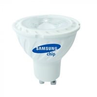 Billede af V-Tac 6W LED spot - Samsung LED chip, 230V, GU10, 5 rs garanti hos WATTOO.DK