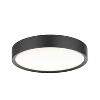 Billede af "UNIVERSAL" LED Plafond, 3 step dmp, 28, 36W, IP44, Sort - Halo Design