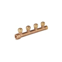 Fordelerrr rdgods inkl. 4x15mm omlber til PEX