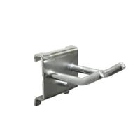 Krog dobbelt, 50 x 28 x 6 mm til plader - Blika