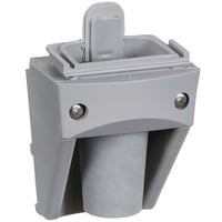 LK OPUS 74, Kabelafgangsstykke til underlag (for 1 stk. 5 til 15,5 mm kabel), mrkegr (industri version) - Lauritz Knudsen