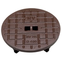 NV 315 mm dksel uden pakning og ls, 40 t, GG