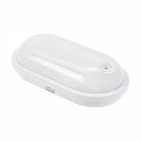 Technic LED-lampe, oval, 20W, IP54, IK07, 4000K, PIR-sensor