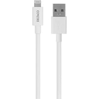USB-A til Lightning kabel, 2 meter, hvid