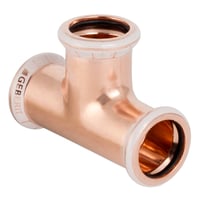 Mapress T-stykke, kobber, 22 x 22 x 22 mm – Geberit