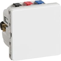 #2 - IHC Wireless, FUGA rel modtager allround (ogs til CFL eller LED prer), 1 modul, hvid - Lauritz Knudsen