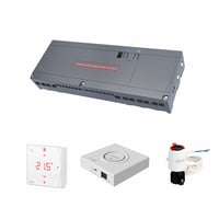 Danfoss Icon2 komplet gulvvarmestyring, trdls, Zigbee, app-styring til 12 kredse kredse/rum