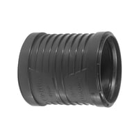 Wavin Sitech+, 110 mm, dobbeltmuffe