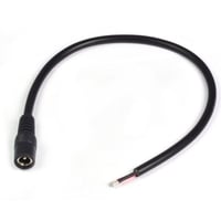 Billede af DC Strmstik - 5V-48V, sort