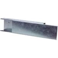Stlkanal 40x60 mm, 2 meter, sendzimir galvaniseret stl - Sendzimir - 2 meter