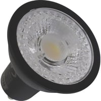 Billede af Nordtronic Long Life GU10 LED-pre, 5W, 4000K, 370lm, Ra/CRI>90, dmpbar, flickerfree, sort