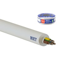 Kabel 3G2,5 NOIKLX 90 Dca, lysegr, RG50 - 50 meter