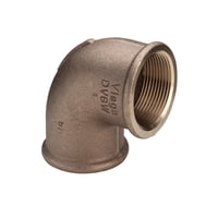 Vinkel 90, 3/4″ x 1/2″ muffe/muffe, rdgods silicium bronze – Viega