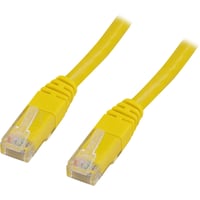 Deltaco U/utp Cat6 Patch Cable 0.5m Deltacertifierad Lszh Yellow - Ledning