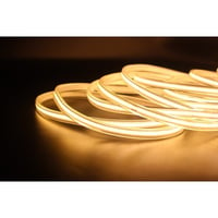 LEDlife 5 meter LED-strip COB vandtt, 230V, IP67, 10W/m, dmpbar (kan klippes), 3000K