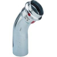 28 mm Prestabo bjning 45, muffe/nippel