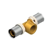 Futura T-stykke med muffe, 32 mm - 3/4" - 32 mm