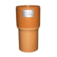 Overgang til aflbsrende 110/75 mm