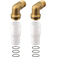 Hansgrohe Lkagesikring vinkel 1/2", 2 stk, krom