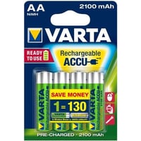 Billede af Varta Ready2Use - AA batteri, genopladelig - 4 stk hos WATTOO.DK