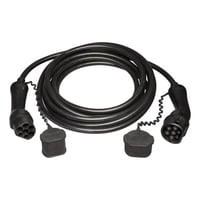 ABB ladekabel til elbil, 5 meter, type 2, 3-faset, 32A, 7 meter